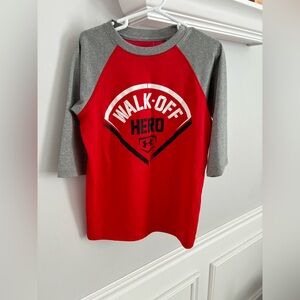 Under Armor 3/4 Sleeve Shirt- Size XXS